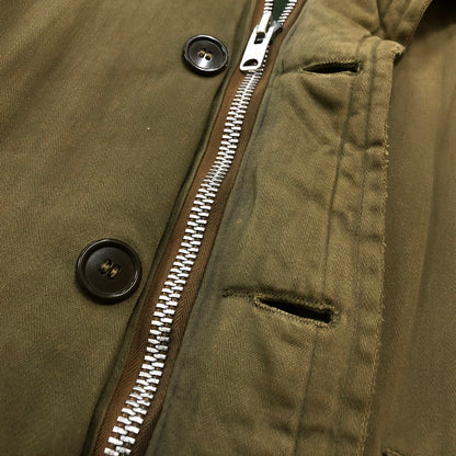 【現状渡し品】【メンズ】 UNKNOWN FLIGHT JACKET VINTAGE フライト ジャケット アウター ビンテージ 145-260217-ko-18-tei サイズ：サイズ不明 カラー：カーキ 万代Net店