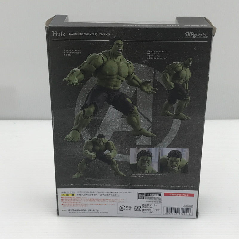 【中古品】 S.H.Figuarts ハルク ≪AVENGERS ASSEMBLE≫ EDITION アベンジャーズ 開封済み 055-260904-ti-09-tagh 万代Net店