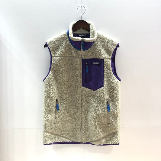 【中古品】【メンズ】 patagonia パタゴニア PATAGONIA 23048 CLASSIC RETRO X VEST 144-240423-wy-4-tom サイズ：S カラー：ベージュ 万代Net店