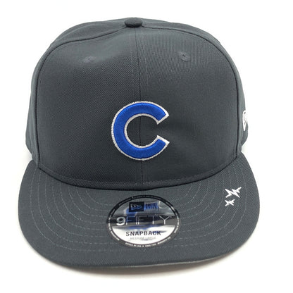 【中古美品】【メンズ/レディース】 NEWERA ニューエラ × WHIZ LIMITED ウィズリミテッド 9FIFTY CHICAGO CUBS シカゴカブス ベースボールキャップ 帽子 185-260905-hn-08-fur サイズ：M-L カラー：グレー 万代Net店