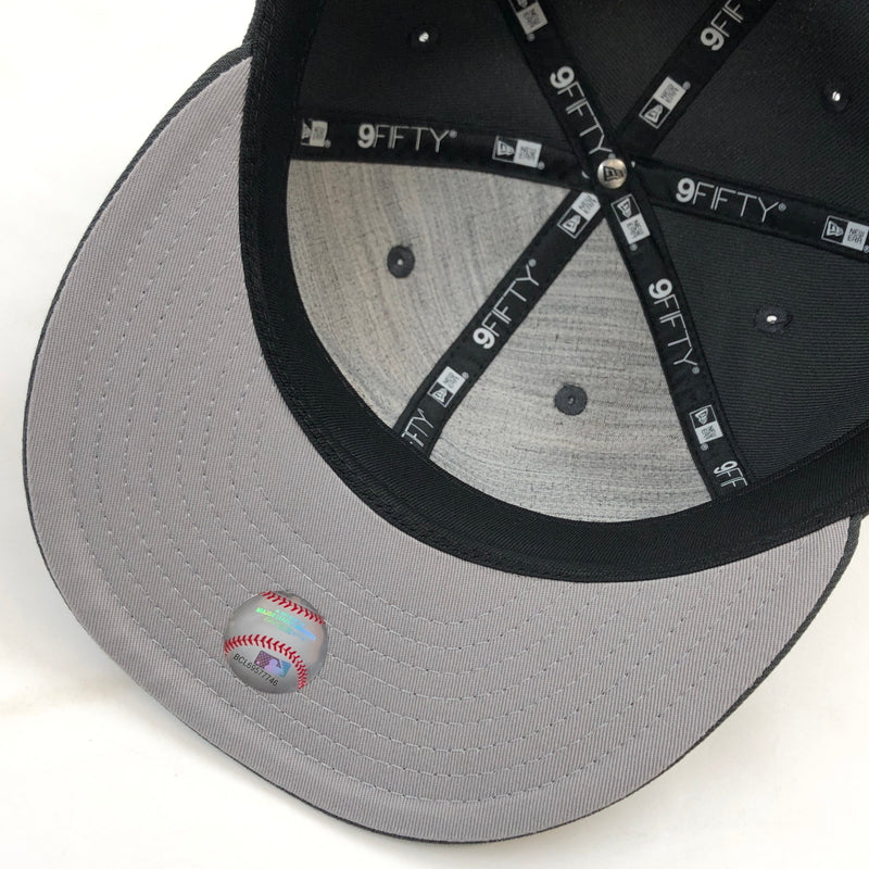 【中古美品】【メンズ/レディース】 NEWERA ニューエラ × WHIZ LIMITED ウィズリミテッド 9FIFTY CHICAGO CUBS シカゴカブス ベースボールキャップ 帽子 185-260905-hn-08-fur サイズ：M-L カラー：グレー 万代Net店