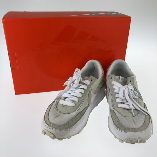 【中古品】【メンズ/レディース】 NIKE ナイキ SACAI × NIKE/BV0073-101/LDV WAFFLE TRIPLE WHITE 靴 スニーカー 160-250303-NS-8-iwa サイズ：27.5 カラー：ホワイト 万代Net店