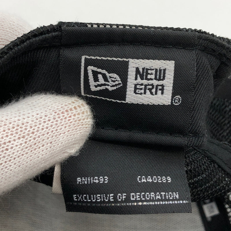 【中古品】【メンズ/レディース】 NEWERA ニューエラ × XLARGE エクストララージ BACK MESH BB CAP バックメッシュ ベースボールキャップ 帽子 185-260905-hn-09-fur サイズ：F カラー：ブラック 万代Net店