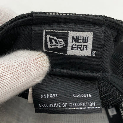 【中古品】【メンズ/レディース】 NEWERA ニューエラ × XLARGE エクストララージ BACK MESH BB CAP バックメッシュ ベースボールキャップ 帽子 185-260905-hn-09-fur サイズ：F カラー：ブラック 万代Net店
