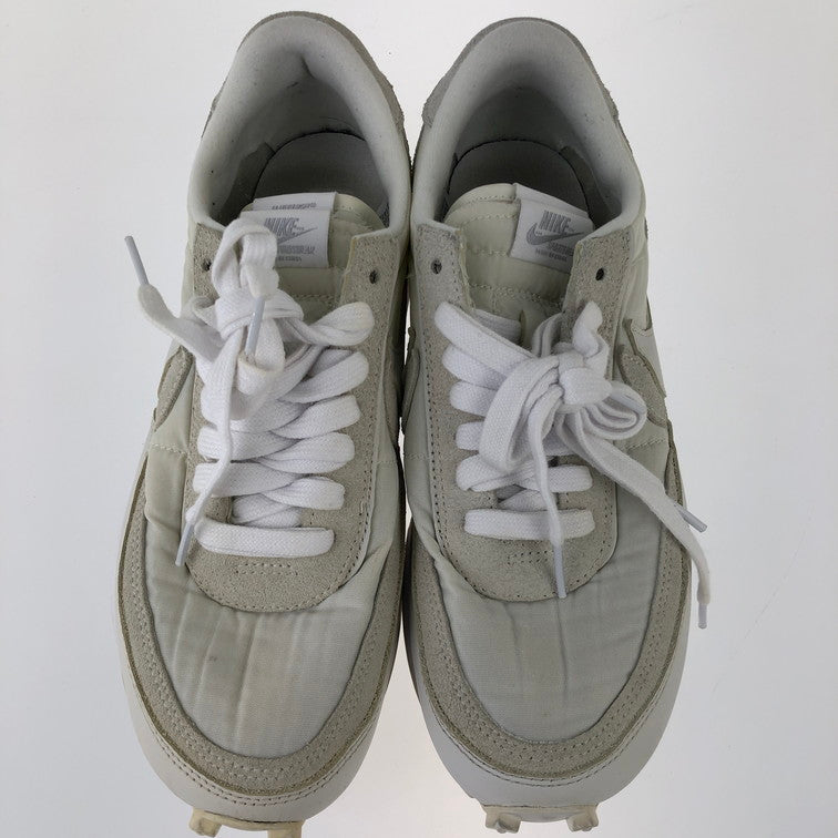 【中古品】【メンズ/レディース】 NIKE ナイキ SACAI × NIKE/BV0073-101/LDV WAFFLE TRIPLE WHITE 靴 スニーカー 160-250303-NS-8-iwa サイズ：27.5 カラー：ホワイト 万代Net店