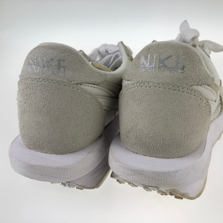 【中古品】【メンズ/レディース】 NIKE ナイキ SACAI × NIKE/BV0073-101/LDV WAFFLE TRIPLE WHITE 靴 スニーカー 160-250303-NS-8-iwa サイズ：27.5 カラー：ホワイト 万代Net店