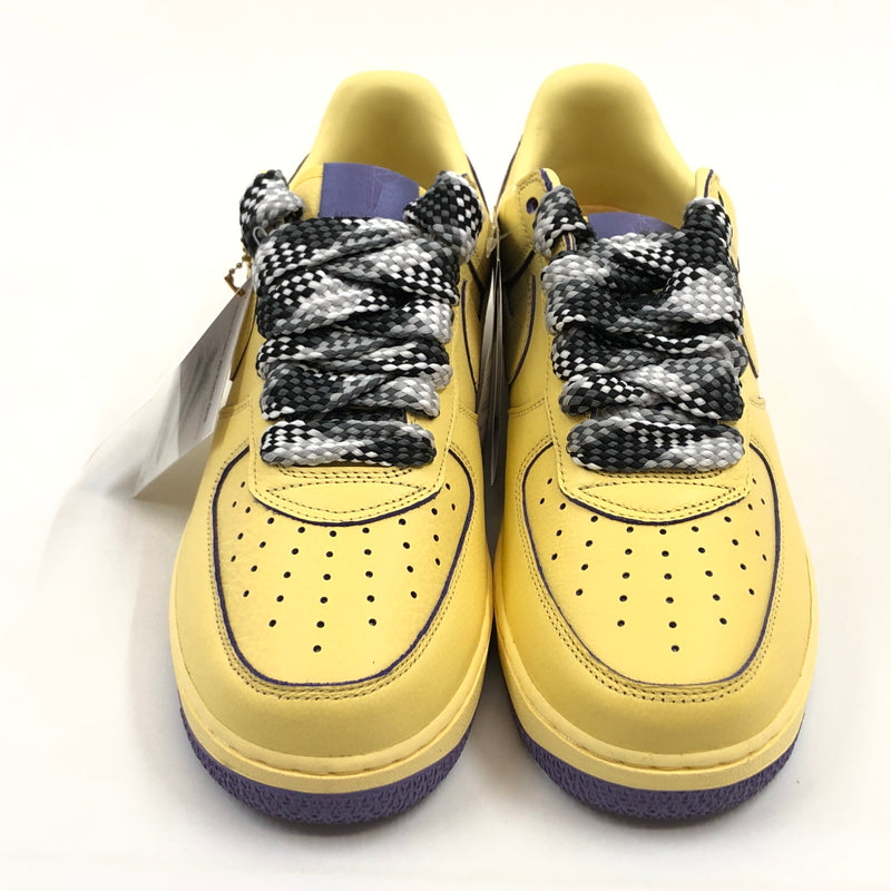 【中古美品】【メンズ】 NIKE ナイキ × KOBE BRYANT コービー・ブライアント AIR FORCE 1 LOW PROTRO HV9408-700 エアフォース1 ロー プロトロ スニーカー シューズ 靴 160-260618-hn-05-fur サイズ：28.5cm US10.5 カラー：イエロー/パープル 万代Net店