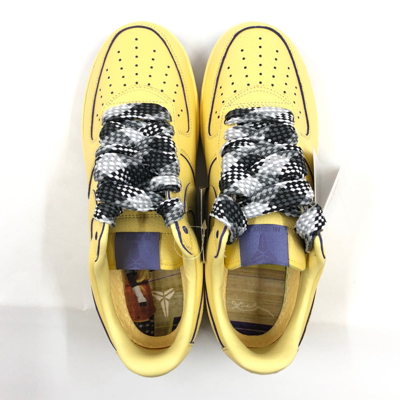 【中古美品】【メンズ】 NIKE ナイキ × KOBE BRYANT コービー・ブライアント AIR FORCE 1 LOW PROTRO HV9408-700 エアフォース1 ロー プロトロ スニーカー シューズ 靴 160-260618-hn-05-fur サイズ：28.5cm US10.5 カラー：イエロー/パープル 万代Net店