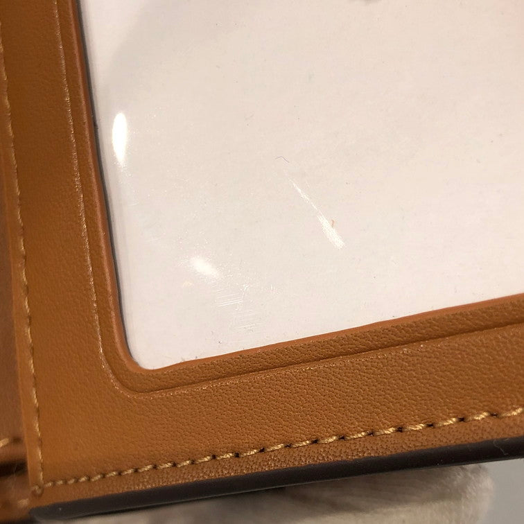 【未使用品】 C0082 ミディアム コーナー ジップウォレット 二つ折り財布 200-260422-SY-01-iwa 万代Net店