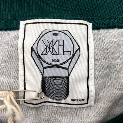 【中古美品】【メンズ】 M＆M エムアンドエム RAGLAN S/S TEE ラグラン 半袖Tシャツ トップス 147-260906-hn-02-fur サイズ：XL カラー：グレー/グリーン 万代Net店
