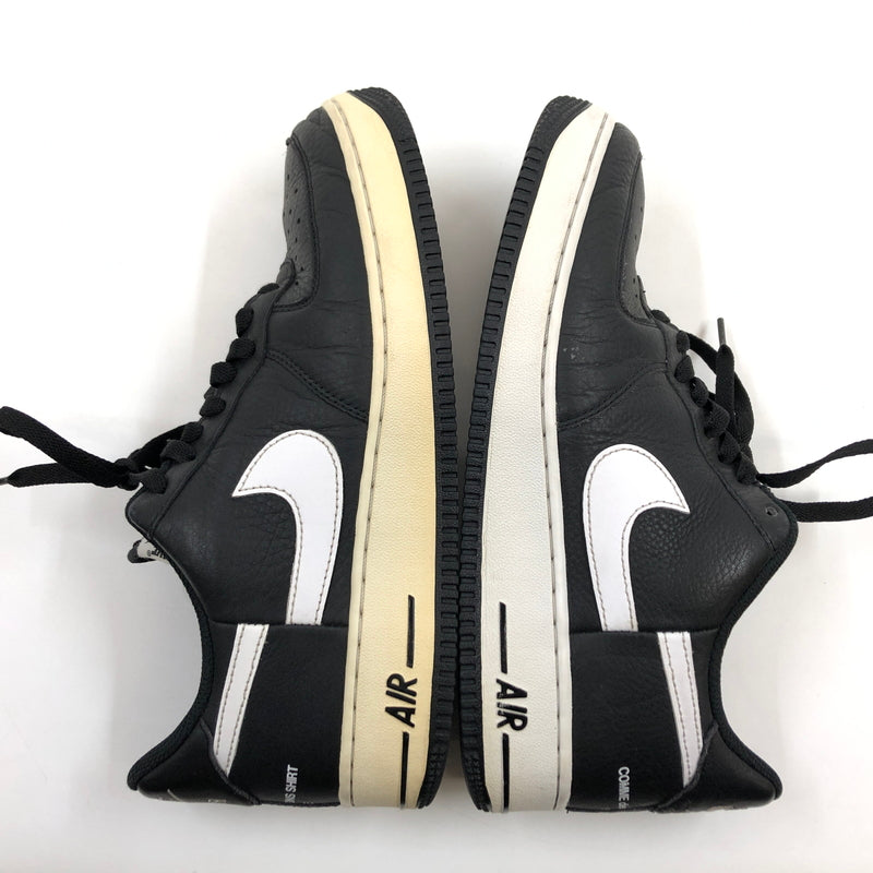 【現状渡し品】【メンズ】 SUPREME シュプリーム × NIKE ナイキ × COMME DES GARCONS SHIRT コムデギャルソンシャツ AIR FORCE1 LOW AR7623-001 エアフォース1 ロー 149-260618-hn-06-fur サイズ：27.0cm US9 カラー：ブラック/ホワイト 万代Net店