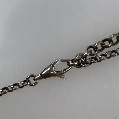 【現状渡し品】 AG925 ゴースト スカル ネックレス 182-260423-SY-03-iwa 万代Net店