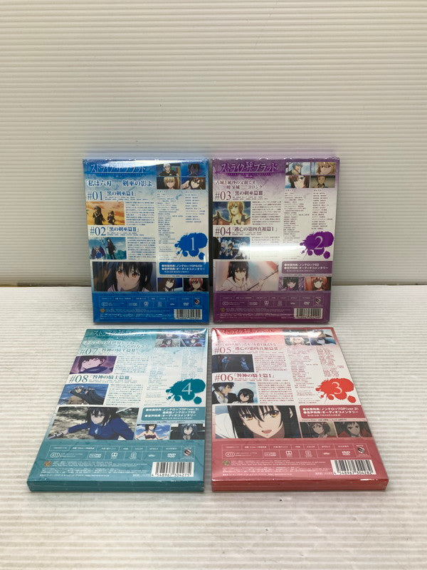 【未使用品】 ストライク・ザ・ブラッド II OVA 初回仕様版 全4巻セット DVD 009-250706-AS-2-min 万代Net店