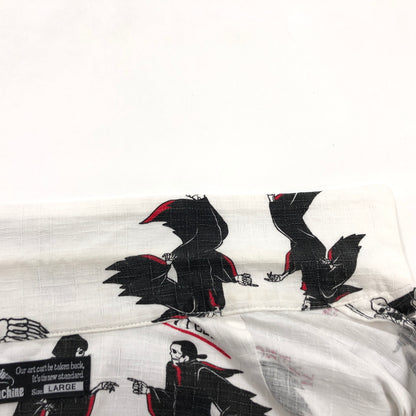 【中古品】【メンズ】 THE SOFT MACHINE ソフトマシーン 19SS CLOAK CAPES S/S SHIRTS 半袖シャツ カジュアルシャツ トップス 142-260618-hn-07-fur サイズ：L カラー：ホワイト 万代Net店