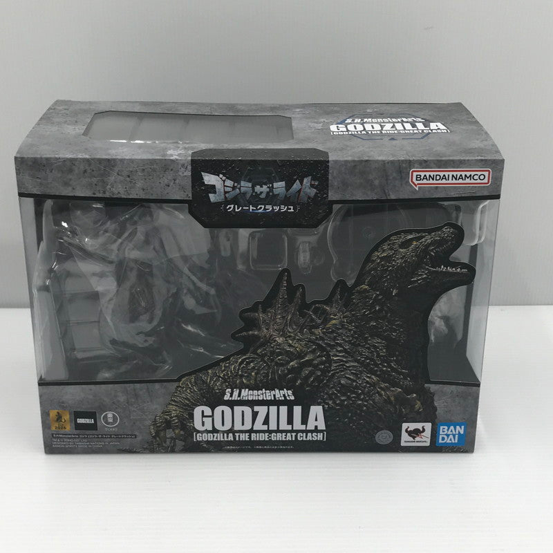 【中古美品】 S.H.MonsterArts ゴジラ (ゴジラ・ザ・ライド グレートクラッシュ) 未開封 044-260904-ti-12-tagh 万代Net店