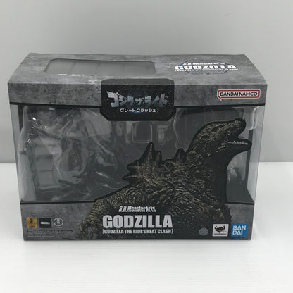 【中古美品】 S.H.MonsterArts ゴジラ (ゴジラ・ザ・ライド グレートクラッシュ) 未開封 044-260904-ti-12-tagh 万代Net店