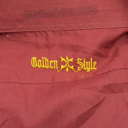 【中古品】【メンズ】 GOLDEN STYLE ゴールデンスタイル 70S L/S SHIRT 長袖シャツ カジュアルシャツ トップス 146-260618-hn-08-fur サイズ：不明 カラー：レッド系 万代Net店