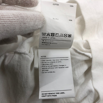 【中古品】【メンズ】 WTAPS ダブルタップス 21SS BANNER S/S COTTON 211ATDT-CSM15 バナー 半袖 コットン Tシャツ トップス 144-260906-hn-05-fur サイズ：01 カラー：ホワイト 万代Net店
