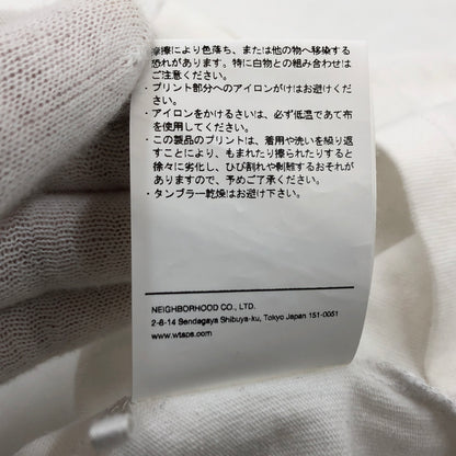 【中古品】【メンズ】 WTAPS ダブルタップス 21SS BANNER S/S COTTON 211ATDT-CSM15 バナー 半袖 コットン Tシャツ トップス 144-260906-hn-05-fur サイズ：01 カラー：ホワイト 万代Net店