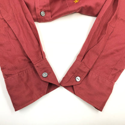 【中古品】【メンズ】 GOLDEN STYLE ゴールデンスタイル 70S L/S SHIRT 長袖シャツ カジュアルシャツ トップス 146-260618-hn-08-fur サイズ：不明 カラー：レッド系 万代Net店