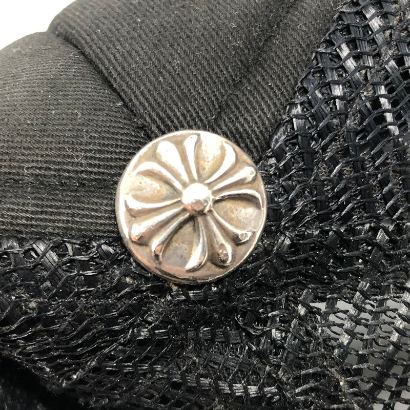 【中古品】【メンズ】 CHROME HEARTS クロムハーツ TRUCKER CAP 2238-304-3327 トラッカー メッシュ キャップ 帽子 190-250721-na-05-tag サイズ：ONE SIZE 53-60 カラー：ブラック 万代Net店