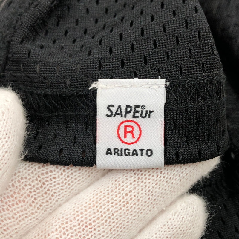 【中古美品】【メンズ】 SAPEUR サプール BASKETBALL TANK TOP A0023-344 バスケットボール タンクトップ トップス 142-260906-hn-08-fur サイズ：XL カラー：ブラック/グレー 万代Net店