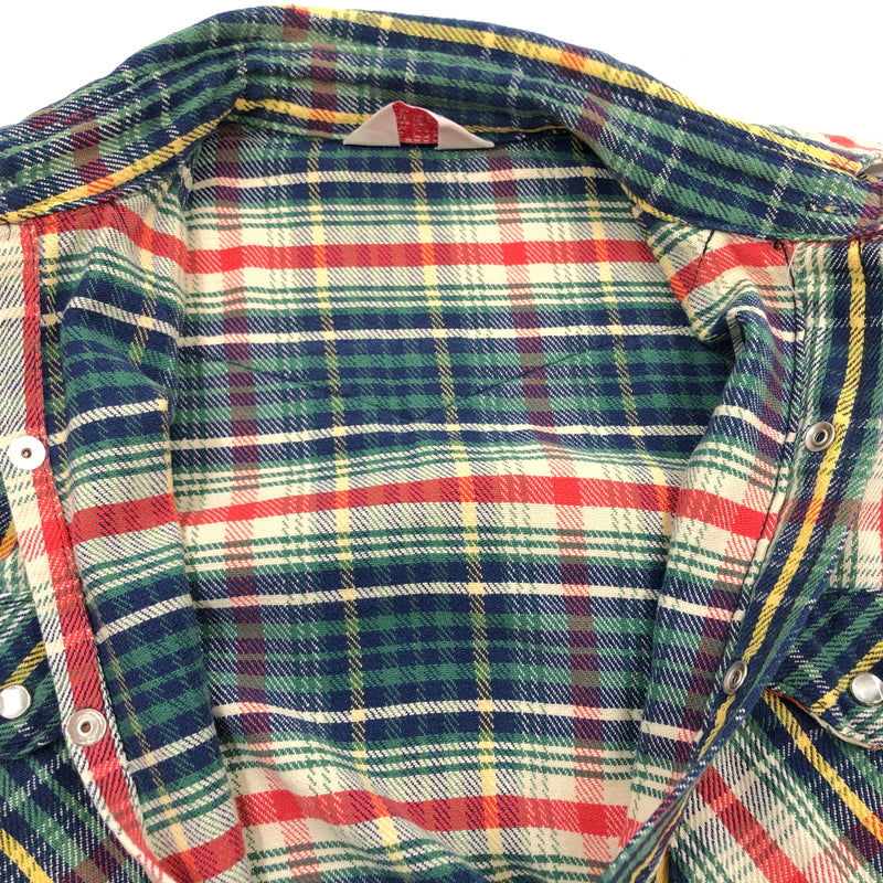 【現状渡し品】【メンズ】 FROSTPROOF フロストプルーフ 70S L/S CHECK SHIRT 長袖チェックシャツ カジュアルシャツ トップス 146-260618-hn-11-fur サイズ：M カラー：マルチカラー 万代Net店