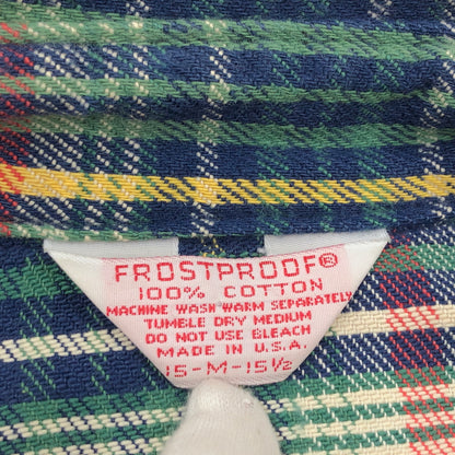 【現状渡し品】【メンズ】 FROSTPROOF フロストプルーフ 70S L/S CHECK SHIRT 長袖チェックシャツ カジュアルシャツ トップス 146-260618-hn-11-fur サイズ：M カラー：マルチカラー 万代Net店