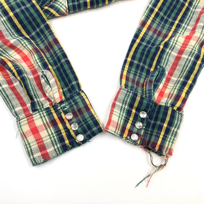 【現状渡し品】【メンズ】 FROSTPROOF フロストプルーフ 70S L/S CHECK SHIRT 長袖チェックシャツ カジュアルシャツ トップス 146-260618-hn-11-fur サイズ：M カラー：マルチカラー 万代Net店