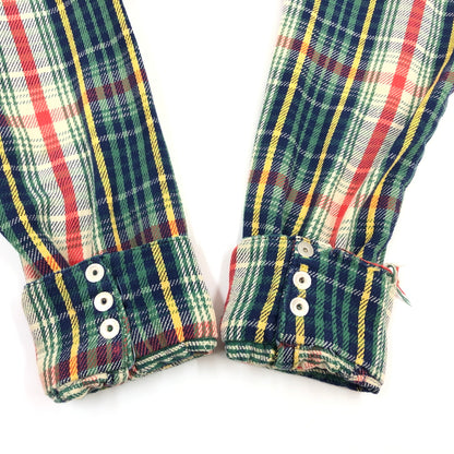 【現状渡し品】【メンズ】 FROSTPROOF フロストプルーフ 70S L/S CHECK SHIRT 長袖チェックシャツ カジュアルシャツ トップス 146-260618-hn-11-fur サイズ：M カラー：マルチカラー 万代Net店