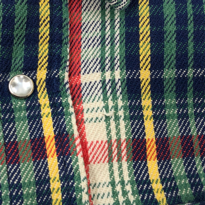 【現状渡し品】【メンズ】 FROSTPROOF フロストプルーフ 70S L/S CHECK SHIRT 長袖チェックシャツ カジュアルシャツ トップス 146-260618-hn-11-fur サイズ：M カラー：マルチカラー 万代Net店