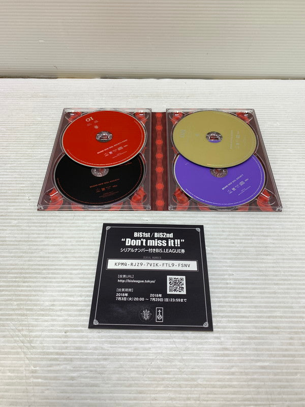 【中古品】 BiS1st Don't miss it!! (初回生産限定盤A)(Blu-ray+写真集+3CD) 013-250706-AS-9-min 万代Net店