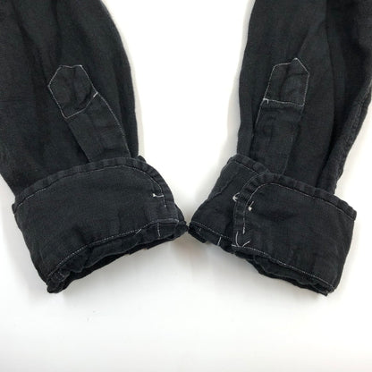 【現状渡し品】【メンズ】 Polo by Ralph Lauren ポロバイラルフローレン 長袖シャツ カジュアルシャツ リネン トップス 145-251020-hn-06-fur サイズ：M カラー：ブラック 万代Net店