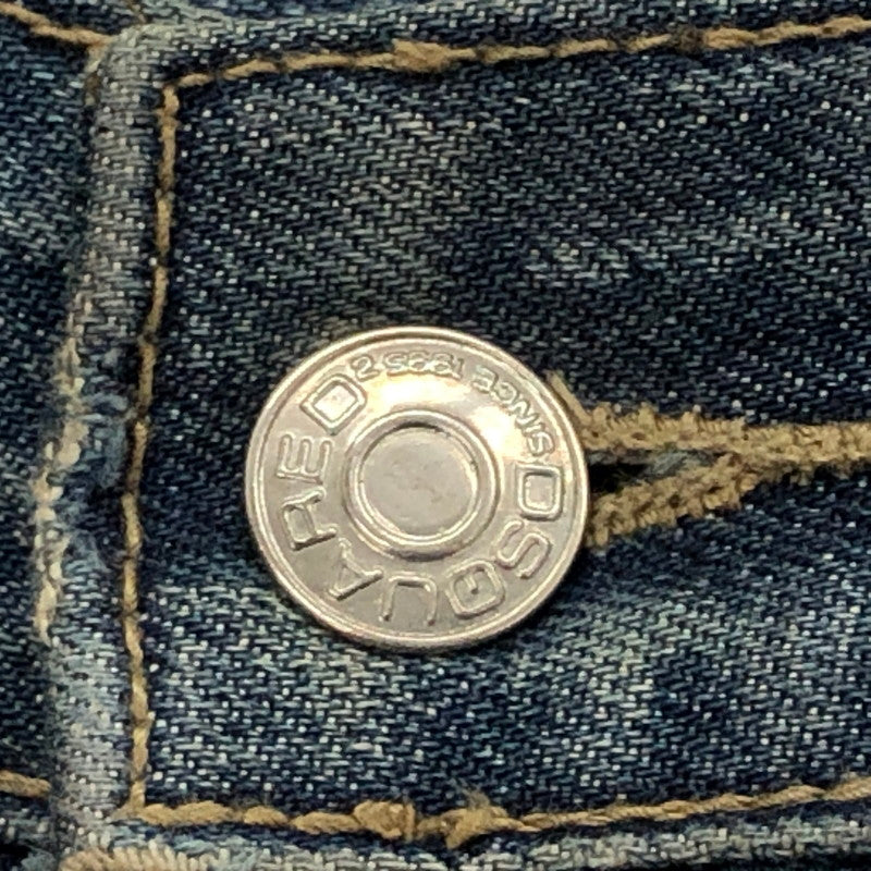 【現状渡し品】【メンズ】 DSQUARED2 ディースクエアード ダメージデニムジーンズ デニムパンツ ボトムス 152-250324-hn-04-fur サイズ：46 カラー：インディゴ 万代Net店