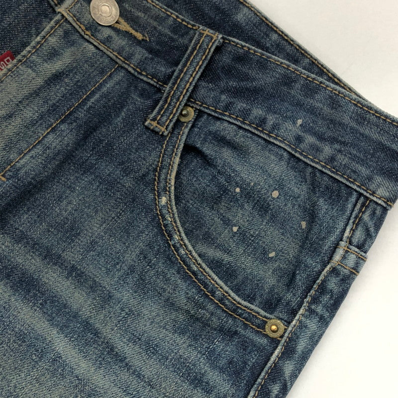 【現状渡し品】【メンズ】 DSQUARED2 ディースクエアード ダメージデニムジーンズ デニムパンツ ボトムス 152-250324-hn-04-fur サイズ：46 カラー：インディゴ 万代Net店