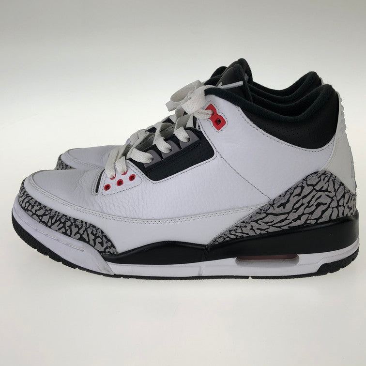 【中古品】【メンズ】 NIKE ナイキ 136064-123 AIR JORDAN 3 RETRO "INFRARED" 160-250304-SY-06-iwa サイズ：27.5 カラー：INFRARED 万代Net店