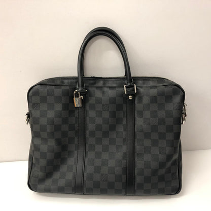 【中古品】【メンズ】 LOUIS VUITTON ルイ・ヴィトン N41478 ダミエグラフィット・ポルトドキュマン・ヴォワヤージュ PDV PM ビジネスバッグ ブリーフケース かばん 179-240514-ma-4-tei 万代Net店