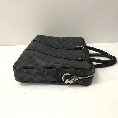 【中古品】【メンズ】 LOUIS VUITTON ルイ・ヴィトン N41478 ダミエグラフィット・ポルトドキュマン・ヴォワヤージュ PDV PM ビジネスバッグ ブリーフケース かばん 179-240514-ma-4-tei 万代Net店