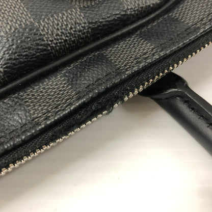 【中古品】【メンズ】 LOUIS VUITTON ルイ・ヴィトン N41478 ダミエグラフィット・ポルトドキュマン・ヴォワヤージュ PDV PM ビジネスバッグ ブリーフケース かばん 179-240514-ma-4-tei 万代Net店