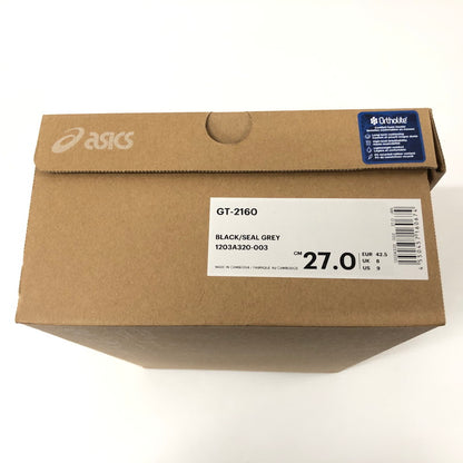 【中古品】【メンズ】 asics アシックス ASICS 1203A320-003 GT-2160 スニーカー 靴 162-240720-rk-2-tei サイズ：27cm カラー：ブラック 万代Net店