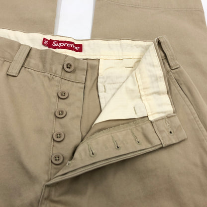 【中古品】【メンズ】 SUPREME シュプリーム 26SS CHINO PANTS チノパンツ ボトムス 149-260620-hn-04-fur サイズ：30 カラー：タン 万代Net店
