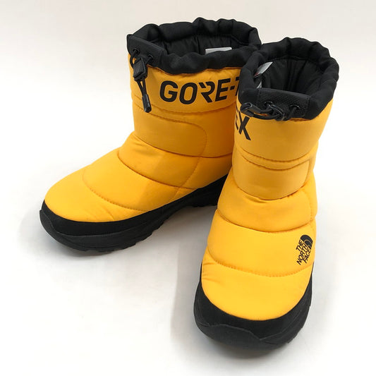 【中古品】【メンズ/レディース】 THE NORTH FACE ザ・ノースフェイス NUPTSE BOOTIE GORE-TEX NF51971 ヌプシ ブーティー ゴアテックス スノーブーツ シューズ 靴 164-260325-hn-06-fur サイズ：26.0cm US8 カラー：イエロー/ブラック 万代Net店