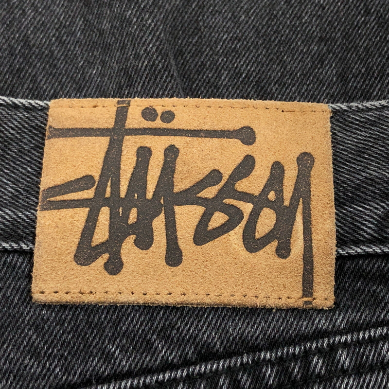 【中古品】【メンズ】 STUSSY ステューシー BUTTON FLY BIG OL BLACK DENIM PANTS 116761 ボタンフライ ビッグオルジーンズ デニムパンツ ボトムス 153-260620-hn-05-fur サイズ：28 カラー：ブラック 万代Net店