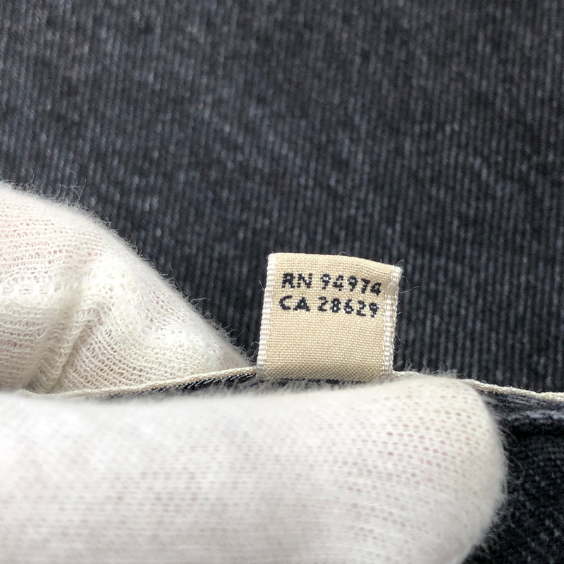 【中古品】【メンズ】 STUSSY ステューシー BUTTON FLY BIG OL BLACK DENIM PANTS 116761 ボタンフライ ビッグオルジーンズ デニムパンツ ボトムス 153-260620-hn-05-fur サイズ：28 カラー：ブラック 万代Net店