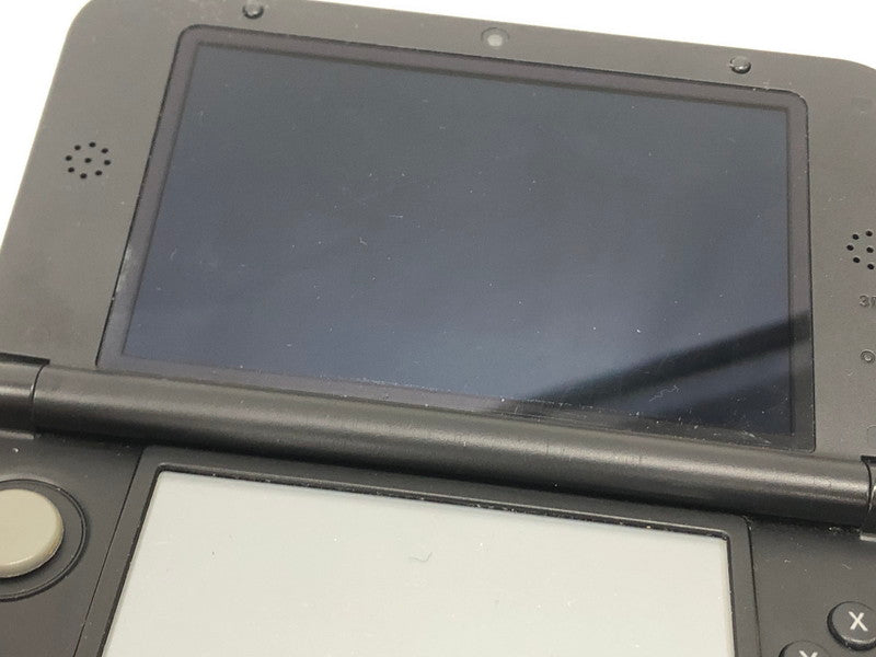 【中古品】 ニンテンドー3DS LL ブルー×ブラック 内箱欠品 動作確認済み 充電器欠品 023-261010-ns-04-teih 万代Net店