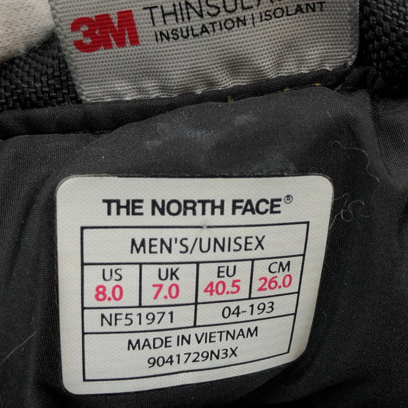 【中古品】【メンズ/レディース】 THE NORTH FACE ザ・ノースフェイス NUPTSE BOOTIE GORE-TEX NF51971 ヌプシ ブーティー ゴアテックス スノーブーツ シューズ 靴 164-260325-hn-06-fur サイズ：26.0cm US8 カラー：イエロー/ブラック 万代Net店