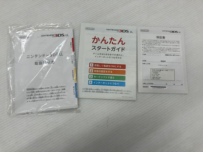【中古品】 ニンテンドー3DS LL ブルー×ブラック 内箱欠品 動作確認済み 充電器欠品 023-261010-ns-04-teih 万代Net店