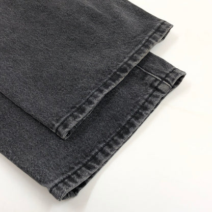 【中古品】【メンズ】 STUSSY ステューシー BUTTON FLY BIG OL BLACK DENIM PANTS 116761 ボタンフライ ビッグオルジーンズ デニムパンツ ボトムス 153-260620-hn-05-fur サイズ：28 カラー：ブラック 万代Net店