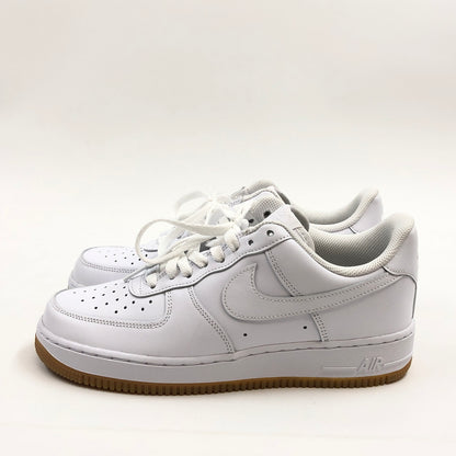 【中古美品】【メンズ】 NIKE ナイキ AIR FORCE 1 LOW "WHITE/GUM" DJ2739-100 エアフォース1 ロー ホワイト/ガム スニーカー シューズ 靴 160-260620-hn-06-fur サイズ：26.0cm US8 カラー：ホワイト 万代Net店