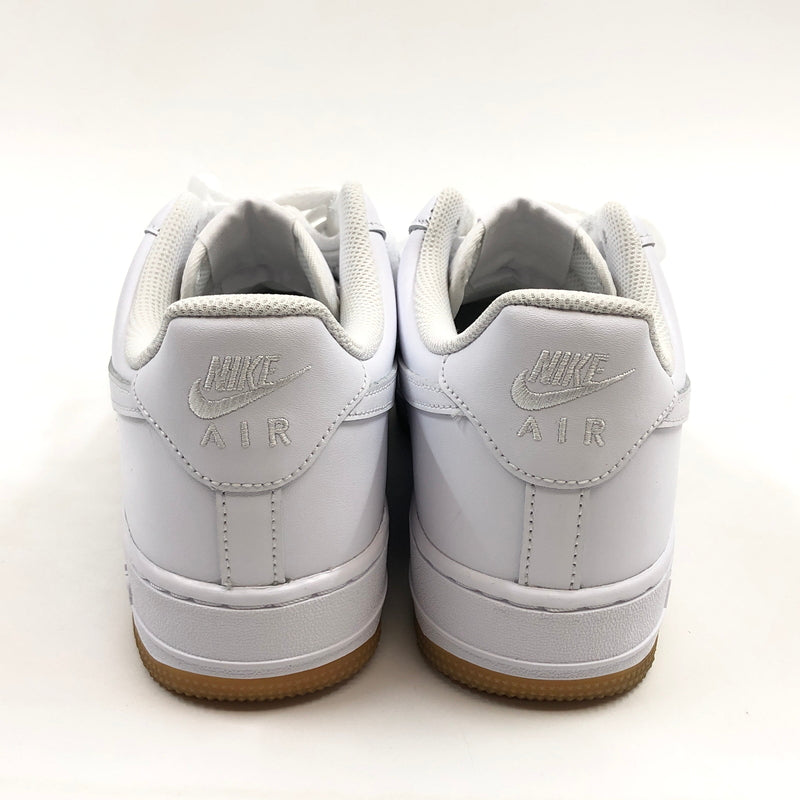 【中古美品】【メンズ】 NIKE ナイキ AIR FORCE 1 LOW "WHITE/GUM" DJ2739-100 エアフォース1 ロー ホワイト/ガム スニーカー シューズ 靴 160-260620-hn-06-fur サイズ：26.0cm US8 カラー：ホワイト 万代Net店
